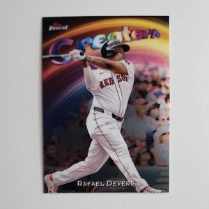Rafael Devers ~ 2025 Topps Finest ~ Creators